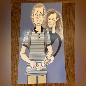 Dear Evan Hansen Ken Fallin Rare Signed Mini Poster Print Ben Platt Mike Faist